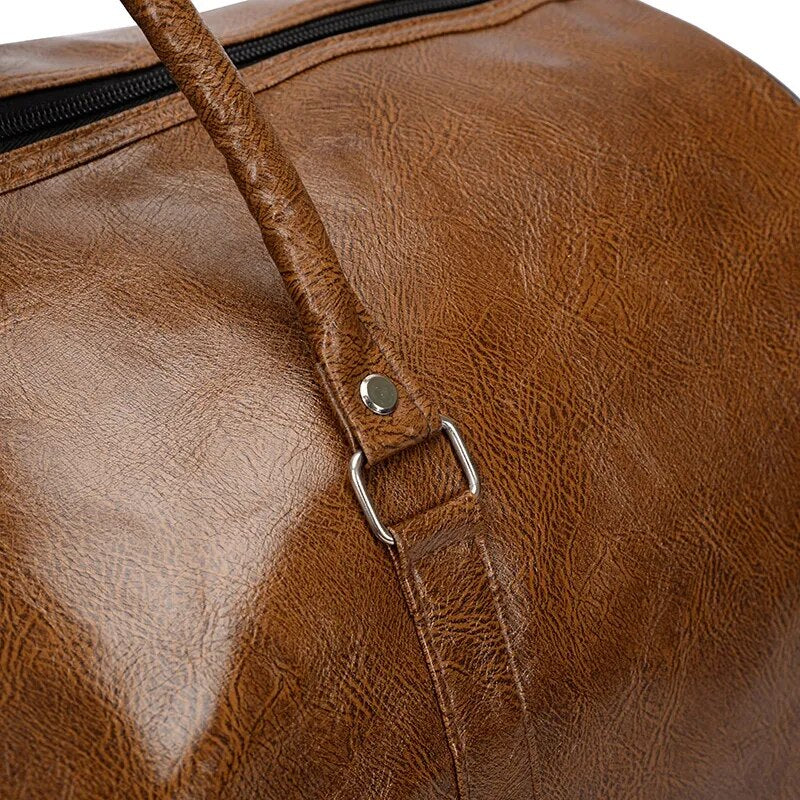 Bolsa de Viaje de Cuero Alessandro Stefano Romano®