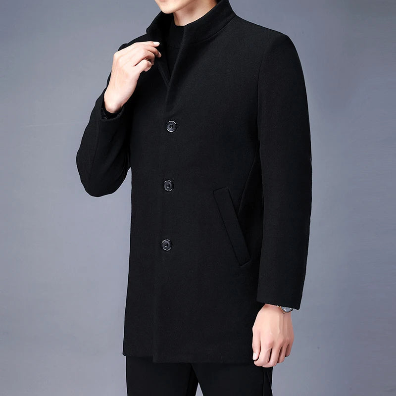 Abrigo Trench Coat para Hombre Stefano Romano®