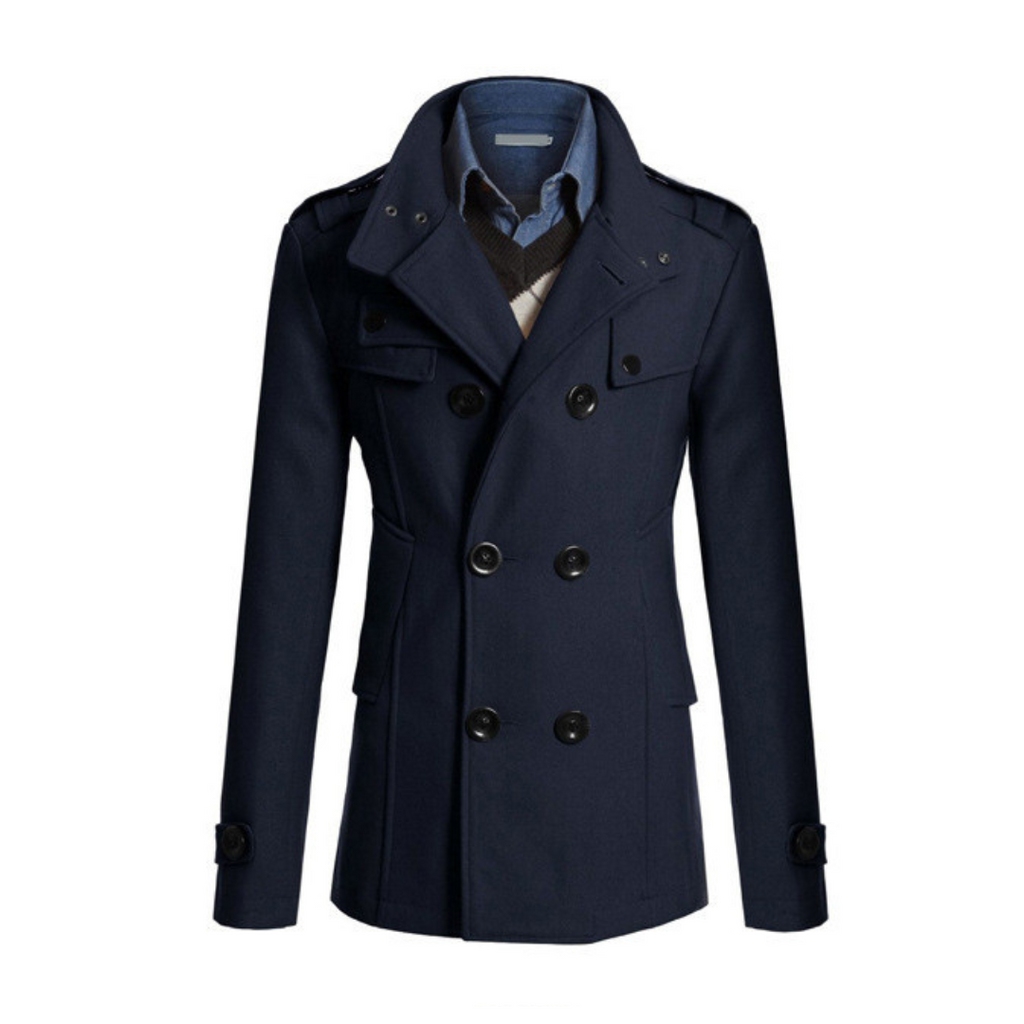Abrigo para Hombre de Doble Botonadura Hester Stefano Romano®