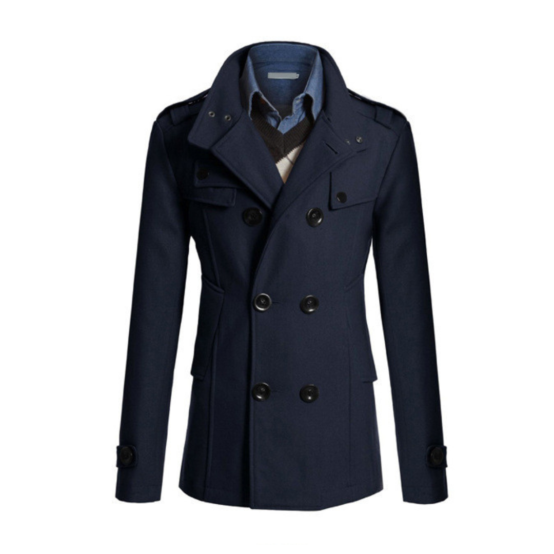 Abrigo para Hombre de Doble Botonadura Hester Stefano Romano®