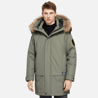 Chamarra Larga Térmica Impermeable para Hombre Stefano Romano®