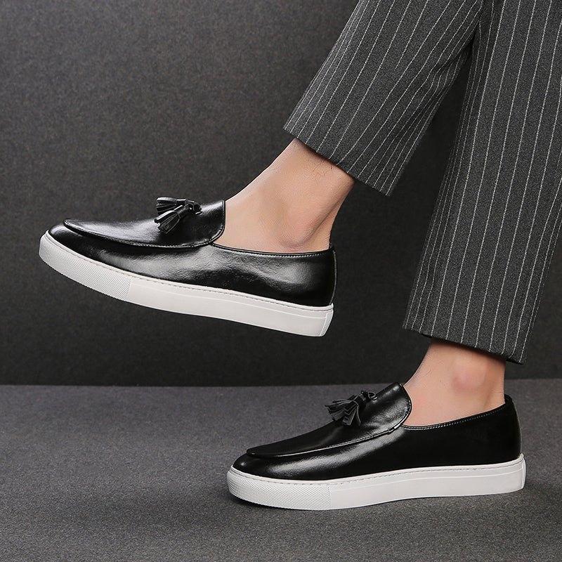 Zapato Mocasín de Cuero para Hombre Fèvre Stefano Romano®