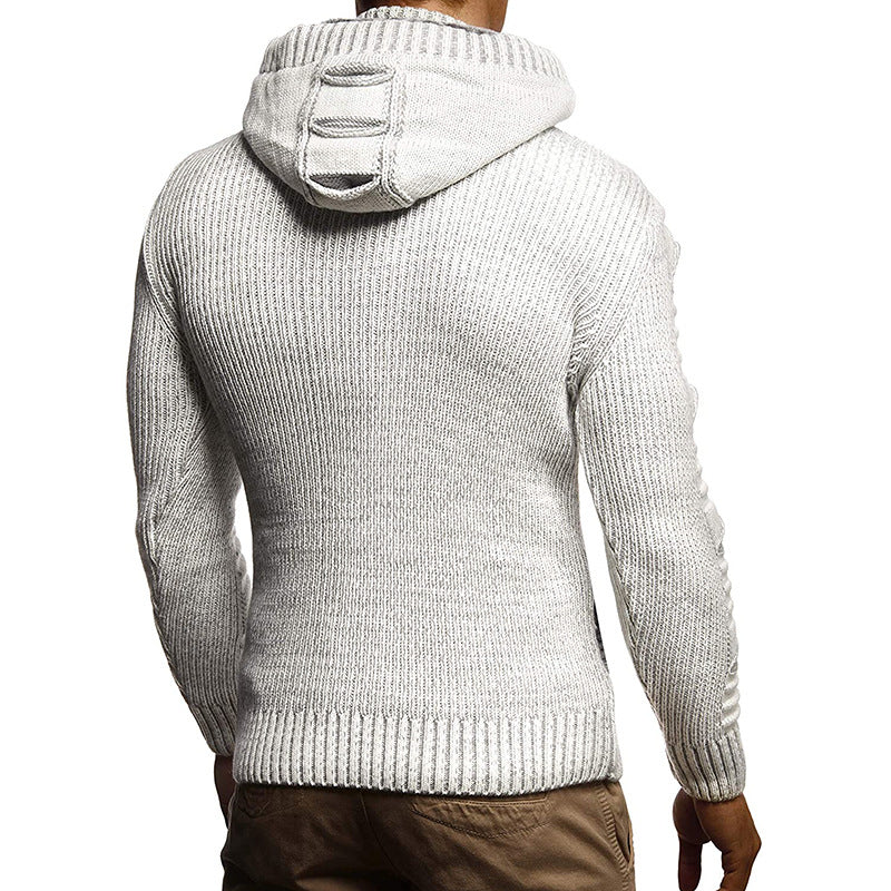 Sudadera con Capucha de Tricot para Hombre Stefano Romano®