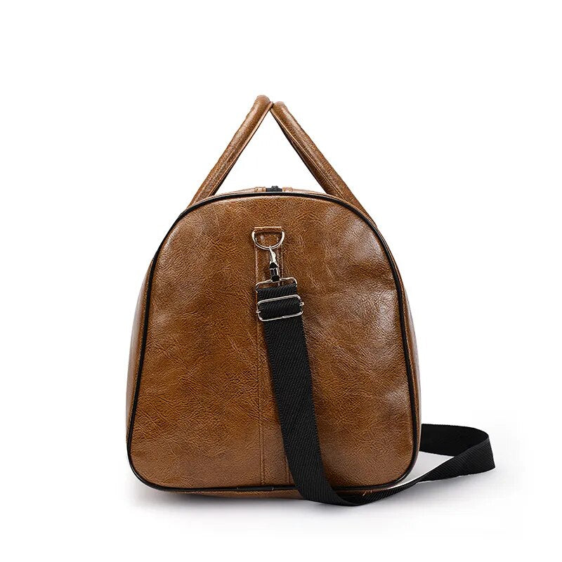 Bolsa de Viaje de Cuero Alessandro Stefano Romano®