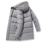 Chamarra Puffer Larga Plus Size para Hombre Stefano Romano®