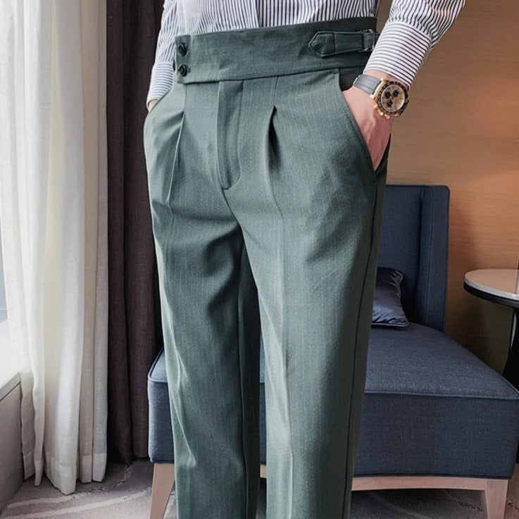 Pantalón de Vestir Slim Fit Gurkha para Hombre Antonio Stefano Romano®