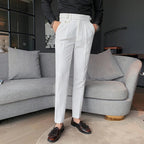 Pantalón de Vestir Slim Fit Gurkha para Hombre Leonardo Stefano Romano®