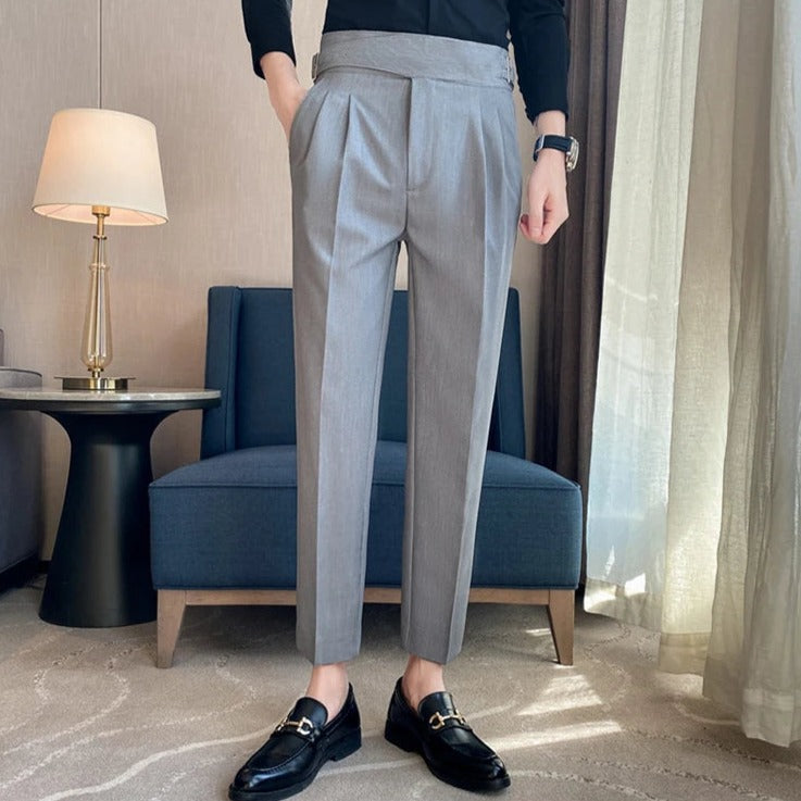 Pantalón de Vestir Slim Fit Gurkha para Hombre Lorenzo Stefano Romano®