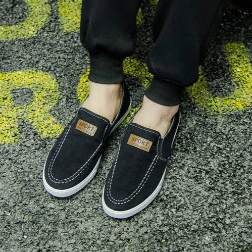 Zapato Mocasín Mezclilla para Hombre Stefano Romano®