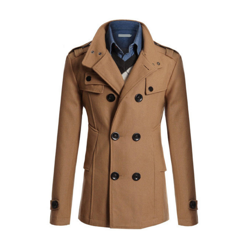 Abrigo para Hombre de Doble Botonadura Hester Stefano Romano®