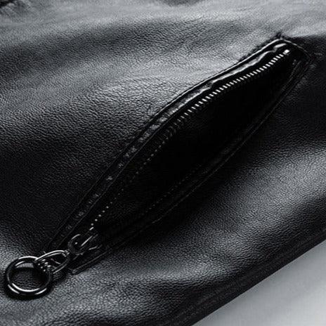 Chamarra de Cuero Original para Hombre Marco Stefano Romano®
