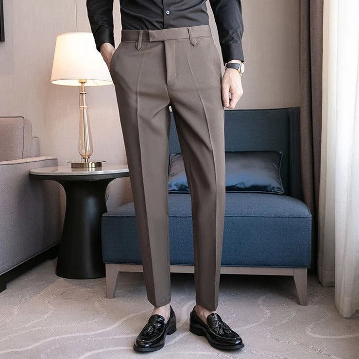 Pantalón de Vestir Slim Fit Gurkha para Hombre Marco Stefano Romano®