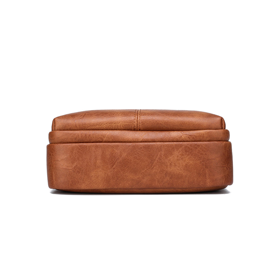 Bolsa Pequeña de Cuero Genuino para Hombre Alessandro Stefano Romano®