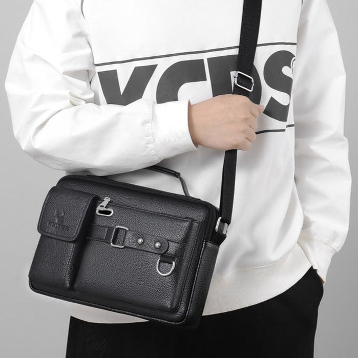 Bolsa de Cuero Luxury para Hombre Stefano Romano®