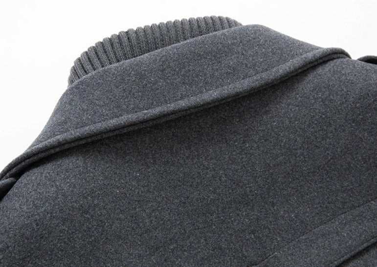 Abrigo Cuello Polo para Hombre de Diseñador Stefano Romano®