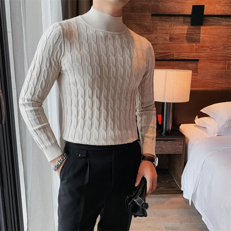 Suéter de Cuello Alto para Hombre Milan Stefano Romano®