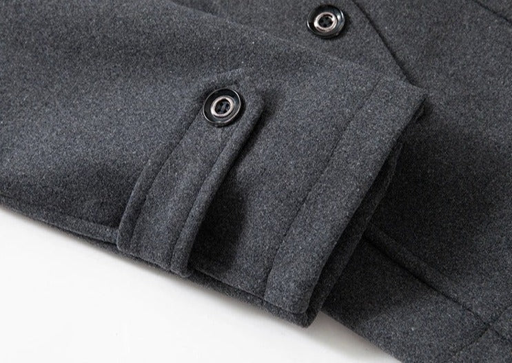 Abrigo Cuello Polo para Hombre de Diseñador Stefano Romano®