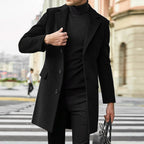 Abrigo de Lana de Diseñador para Hombre Stefano Romano®