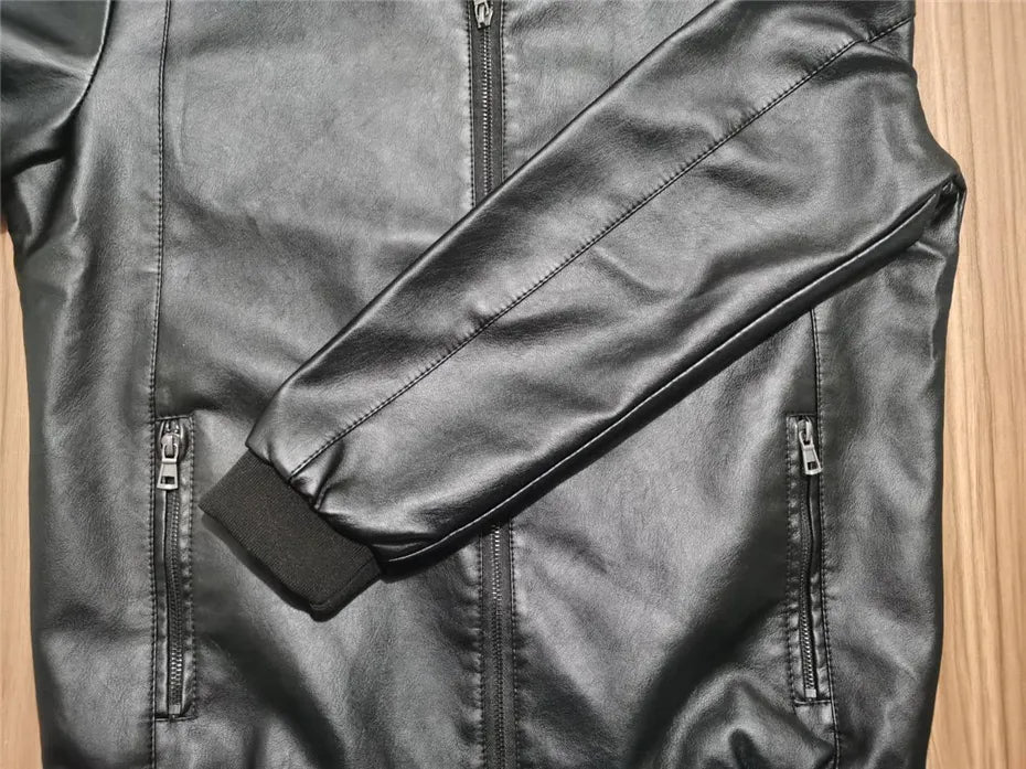 Chamarra de Cuero para Hombre Enzo Stefano Romano®