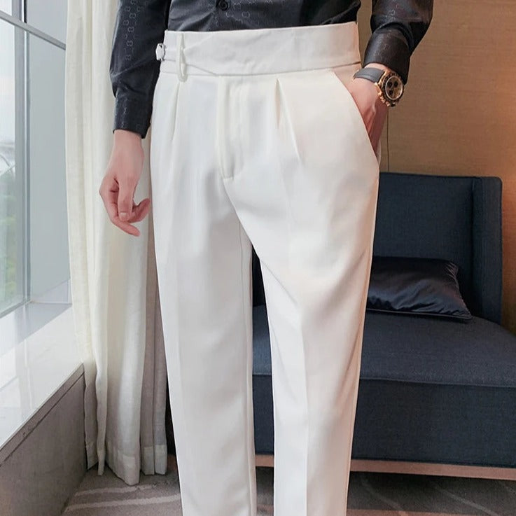 Pantalón de Vestir Slim Fit Gurkha para Hombre Giorgio Stefano Romano®