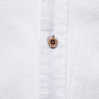 Camisa de Lino Cuello Polo Manga Larga para Hombre Marco Stefano Romano®