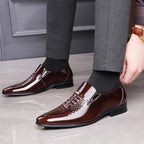 Zapato de Cuero Charolado para Hombre Marco Stefano Romano®