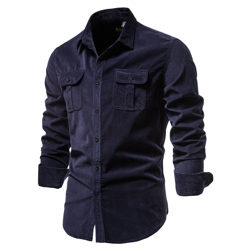 Camisa de Vestir Algodón para Hombre Stefano Romano®