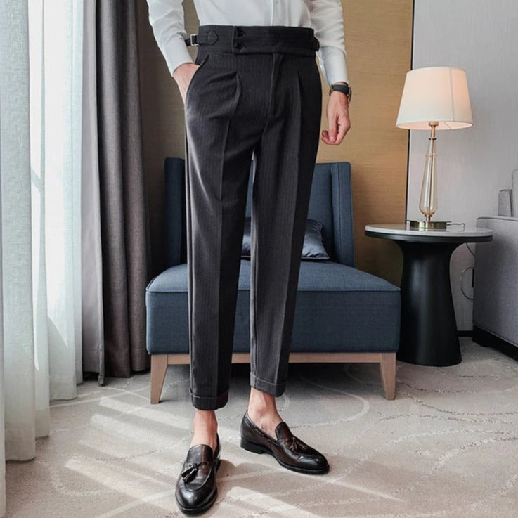 Pantalón de Vestir Slim Fit Gurkha para Hombre Antonio Stefano Romano®