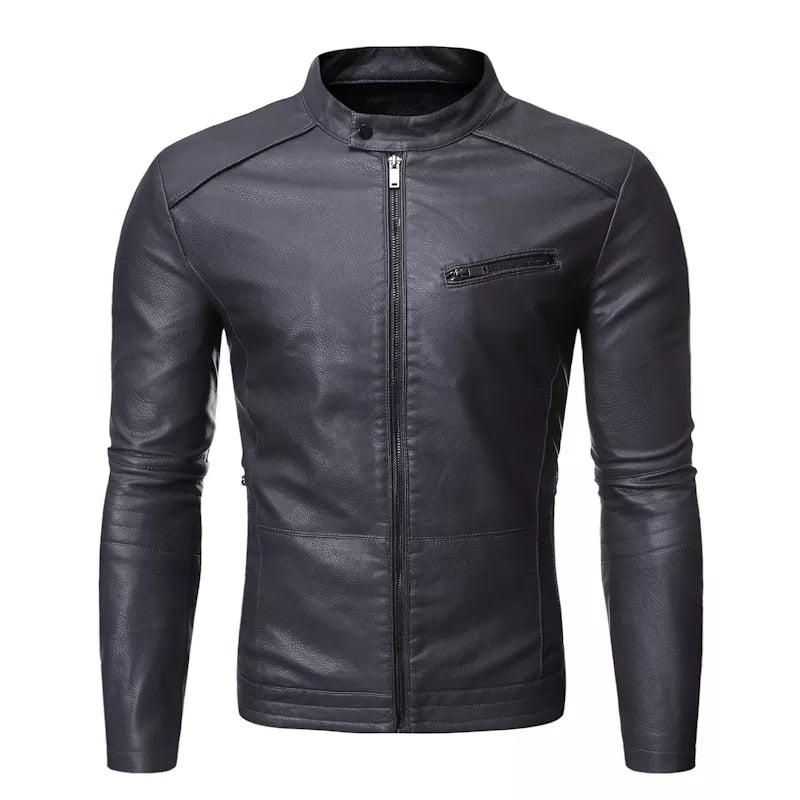 Chamarra de Cuero para Hombre Matteo Stefano Romano®