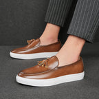 Zapato Mocasín de Cuero para Hombre Fèvre Stefano Romano®