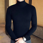 Suéter Cuello Alto Sastrería Italiana para Hombre Alessandro Stefano Romano®