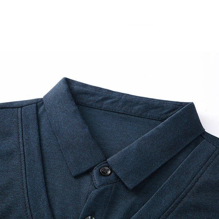 Suéter Cuello Polo Vestir para Hombre Stefano Romano®