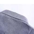 Camisa de Vestir Plus Size para Hombre Stefano Romano®