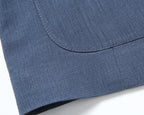Blazer Plus Size Diseñador Poliéster para Hombre Luca Stefano Romano®