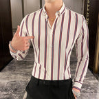 Camisa de Vestir Poliéster para Hombre Marco Stefano Romano®