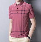 Playera Polo a Rayas para Hombre Stefano Romano®