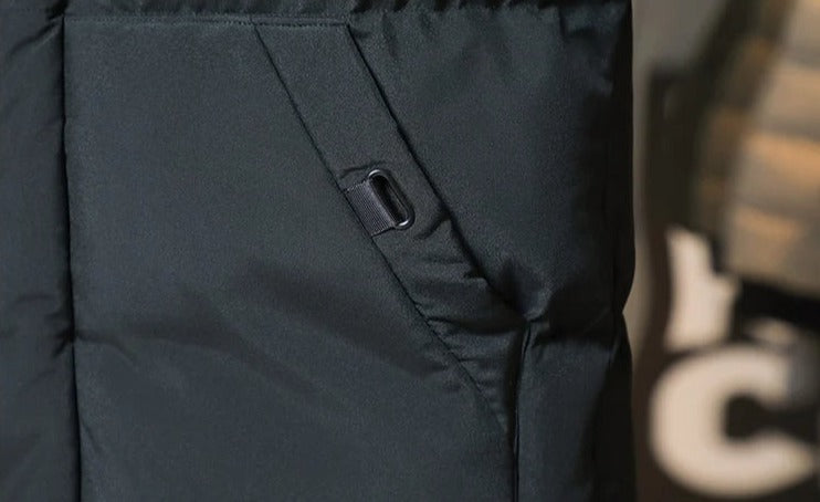 Chamarra Larga Puffer para Hombre Stefano Romano®