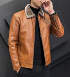 Chamarra de Cuero para Hombre Alessandro Stefano Romano®