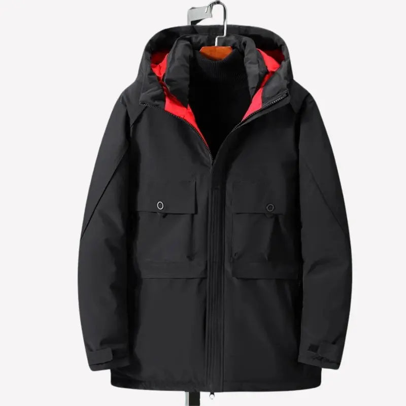Chamarra Parka Plus Size para Hombre Stefano Romano®