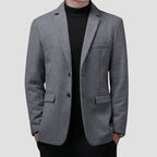 Blazer Slim Fit Lana para Hombre Stefano Romano®