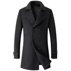 Abrigo Cruzado Corte Regular para Hombre Alessandro Stefano Romano®