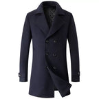 Abrigo Cruzado Corte Regular para Hombre Alessandro Stefano Romano®