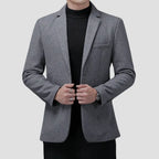 Blazer Slim Fit Lana para Hombre Stefano Romano®