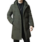 Chamarra Larga Puffer para Hombre Stefano Romano®