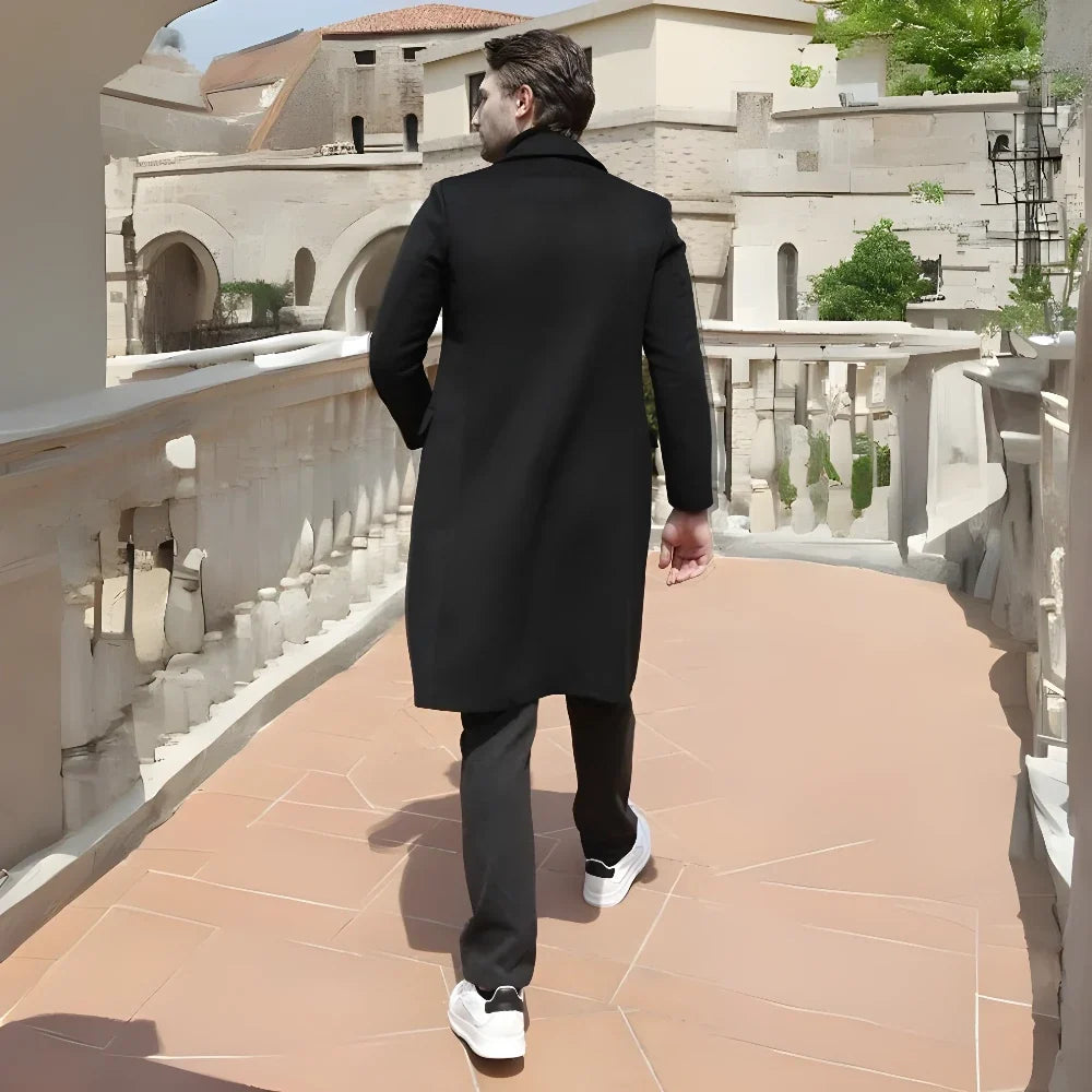 Abrigo Largo de Diseñador para Hombre Luca Stefano Romano®