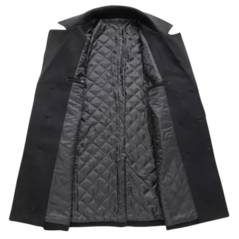 Abrigo Cruzado Corte Regular para Hombre Alessandro Stefano Romano®