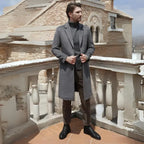 Abrigo Largo de Diseñador para Hombre Luca Stefano Romano®