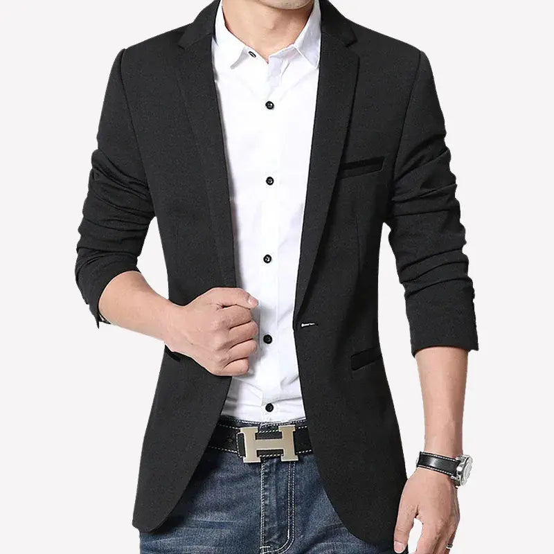 Blazer Slim Fit para Hombre Stefano Romano®