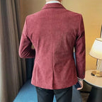 Blazer de Terciopelo para Hombre Stefano Romano®