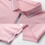 Playera Polo para Hombre con Cierre Stefano Romano®